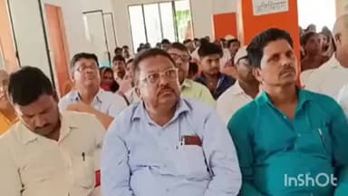 निचलौल: सिसवा में ग्राम प्रधानों ने विधायक को प्रशासक बनने पर किया सम्मानित