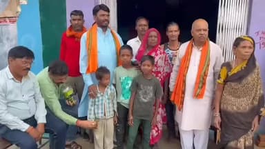 शहपुरा: नगर के वार्ड क्रमांक 15 में विधायक ने लगाई जन चौपाल, आम सहमति से नाली का होगा निर्माण