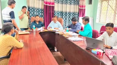 दुमका: आयुष्मान आरोग्य मंदिरों में योग शिक्षक चयन को लेकर 80 अभ्यर्थियों का साक्षात्कार