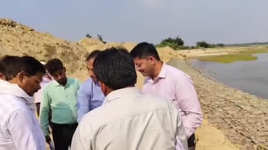 नौतनवा: देवदह पहुंचे डीएम गौरव सिंह सोगरवाल, पर्यटन विकास कार्यों का लिया जायजा