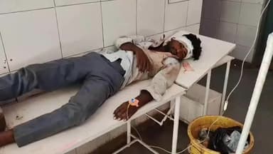 बांगरमऊ: थाना बांगरमऊ क्षेत्र के अंतर्गत तातियापुर पुलिया के पास दो बाइकों की आमने-सामने भिड़ंत, बाइक सवार युवक घायल
