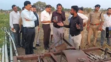 चाचौड़ा: चाचौड़ा ब्लॉक के पीपलखेड़ी में कलेक्टर ने थाईपिंक अमरूद की बगिया और अन्य उन्नत आधुनिक खेती का निरीक्षण किया