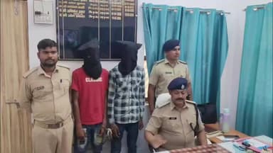 #कैमूर पुलिस की बड़ी कार्रवाई: चाँद में हुई लूटकांड का महज 48 घंटे में खुलासा, दो अपराधी गिरफ्तार,