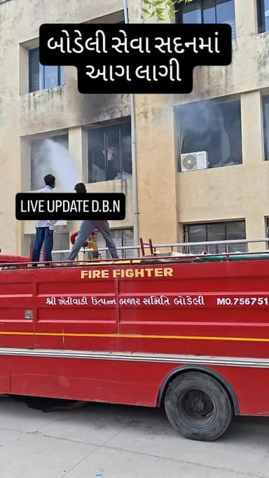 બોડેલી સેવા સદન માં આગ લાગી 🙄🙄
#TRENDING