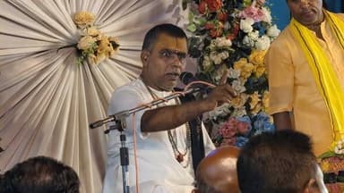 🔸 श्री श्री 1008 श्रीमद्भागवत सप्ताह ज्ञान यज्ञ संगीतमय कथा का आज भव्य दिवस!
भक्ति, श्रद्धा और आस्था के महासागर में उमड़ रही है भक्तों की अपार भीड़। 🙏✨ #darbhanga #katha #mithila