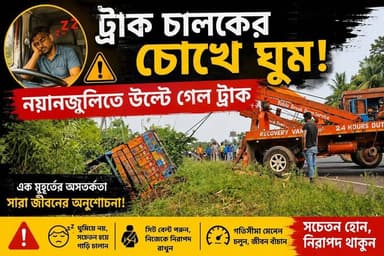 ট্রাক চালকের চোখে ঘুম ভয়াবহ দুর্ঘটনা, স্ক্রাপ বোঝাই ট্রাক সোজা গিয়ে পড়লো নয়নজুলিতে, অল্পে রক্ষা চালক,
#ghargrm #gjatal #মেদিনীপুরশহর #দাশপুর #খড়গপুর #কেশপুর #মেদিনীপুর #khargapur #post #truckdriver #trucks #truck