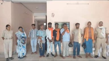 लखीसराय में उत्पाद पुलिस द्वारा दो शराब तस्कर एवं पांच शराबी को गिरफ्तार किया #lakhisarai #bihar #Crime #Excise