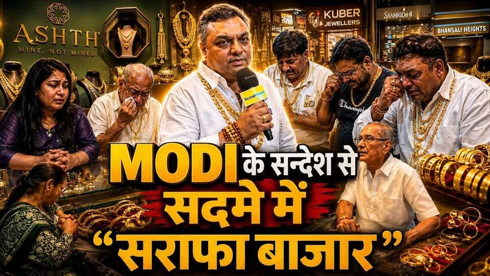 प्रधानमंत्री नरेंद्र मोदी की हालिया अपील के बाद रायपुर के सराफा बाजार में कारोबार धीमा पड़ता नजर आ रहा है। राजधानी रायपुर के प्रमुख ज्वेलरी बाजारों में ग्राहकों की आवाजाही कम हुई है, जिससे व्यापारियों में चिंता का माहौल है। कई दुकानदारों का कहना है कि सोने की खरीदारी को लेकर लोग फिलहाल सतर्क रुख अपना रहे हैं और निवेश संबंधी फैसले टाल रहे हैं। शादी-विवाह के सीजन में भी अपेक्षित बिक्री नहीं होने से कारोबार प्रभावित हुआ है। हालांकि विशेषज्ञों का मानना है कि यह गिरावट अस्थायी हो सकती है और आने वाले समय में बाजार फिर से रफ्तार पकड़ सकता है।#GoldJewellery
#GoldMarket
#GoldPrice
#GoldRateToday
#JewelleryMarket
#GoldInvestment
#GoldNews
#GoldTrading
#GoldBusiness
#SarafaBazaar
#GoldShop
#GoldBuying
#GoldJewelryDesign
#GoldNecklace
#GoldBangles
#GoldDemand
#BullionMarket
#GoldUpdate
#RaipurSarafaBazaar
#raipur #goldjwellery #chhattisgarh
#JewelleryIndustry