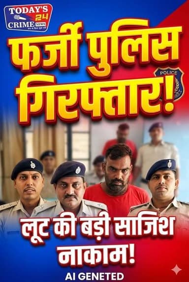 फर्जी पुलिस बन ठगी करने वाला गिरफ्तार, लूट की साजिश नाकाम
मोतिहारी के सुगौली थाना पुलिस ने बड़ी कार्रवाई करते हुए फर्जी पुलिस बनकर ठगी करने वाले एक आरोपी को गिरफ्तार कर संभावित लूट की वारदात को विफल कर दिया है। गिरफ्तार आरोपी की पहचान भटहां गांव निवासी नितेश कुमार के रूप में हुई है।।।।
#champaranfirstnews #chakianew #motiharinews #amiteshkumar #biharnews #ranita #news18biharjharkhand #bihareksoch #motiharipolice #motiharinewsupdate #Todays_24_Crime_News #motiharpolice #motihari #motiharisp #SSB #ssbmotihari #nepal #nepalnews #NepaliNewsToday #NepalPolitics #IndoNepalBorder #IndoNepal #Internacional #international #InternationalNews #international #internationalrelations #BMW #MangalPandey #helthdipartmentbihar