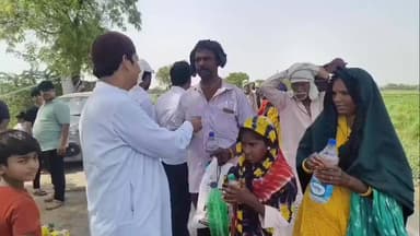 गांव बिछौर-नीमका मार्ग पर बृज चौरासी कोस परिक्रमा में मुस्लिम समाज के युवाओं ने की सेवा, पेश की हिंदू-मुस्लिम भाईचारे की मिसाल
#mewati
#taja
#breking
#हरियाणा
#Mewati