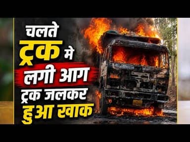 Kotama truck fire news|कोतमा मे चलते ट्रक मे लगी आग ट्रक जलकर हुआ खाक |#anuppur_news #kotama