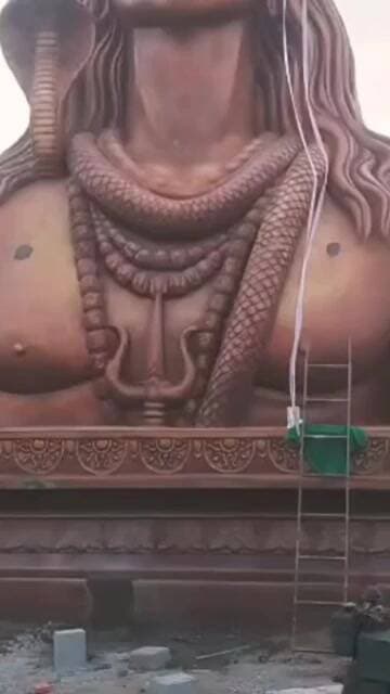40ఫీట్ల భారీ మహాశివుని విగ్రహం ఎక్కడో తెలుసా? #mithra_news #telangananews #lordshiva #lordshivaidol