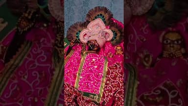 #बरसाना राधा रानी मंदिर की मंगला आरती के आज के दर्शन@