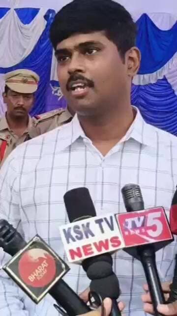 గుత్తిలో పాత పోలీస్ కాంప్లెక్స్ లో పోలీస్ పెట్రోల్ బంక్ ఏర్పాటుకు భూమి పూజ చేసిన జిల్లా ఎస్పీ #ksktv