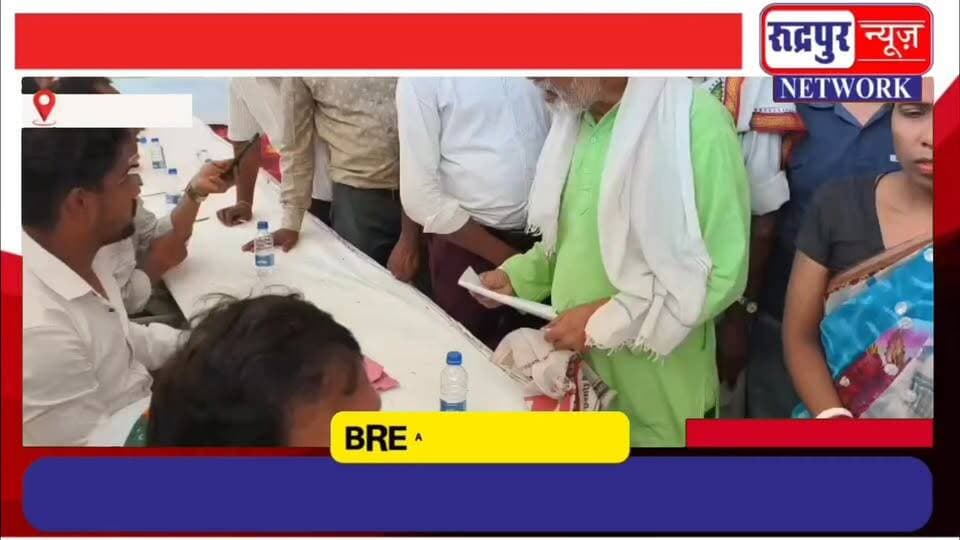 ट्रांजिट कैम्प में मेयर विकास शर्मा का जनता दरबार, समस्याओ की दिखी भर#मार