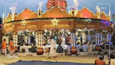 সিরকাবাদ গ্রামে সমাপ্তি হলো তিন দিনব্যাপী অখন্ড হরিনাম সংকীর্তন সোমবার সকালে