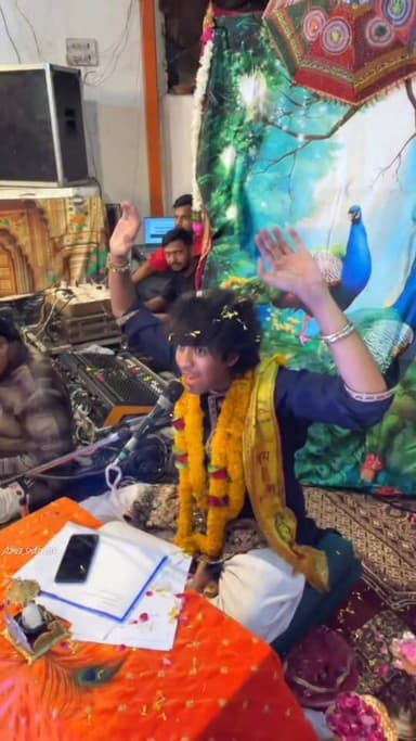 अजमेर में भक्तिरस से सराबोर कृष्ण लीला उत्सव, श्रद्धालुओं की उमड़ रही भीड़