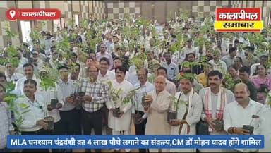 कालापीपल MLA घनश्याम चंद्रवंशी का 4 लाख पौधे लगाने का संकल्प,CM डॉ मोहन यादव होंगे शामिल।
#reels #news #tree #mla #cm
