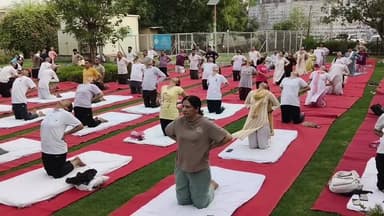 चरखी दादरी:-:12वें अंतर्राष्ट्रीय योग दिवस के उपलक्ष्य में योग प्रोटोकॉल प्रशिक्षण शिविर आयोजित...