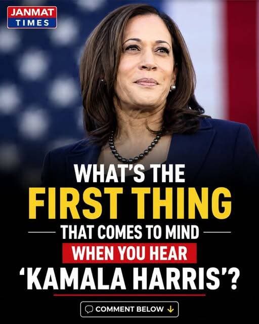 👇 Your First Thought About Kamala Harris?
<nis:link nis:type=tag nis:id=kamalaharris nis:value=KamalaHarris nis:enabled=true nis:link/> <nis:link nis:type=tag nis:id=usa nis:value=USA nis:enabled=true nis:link/> <nis:link nis:type=tag nis:id=americanpolitics nis:value=AmericanPolitics nis:enabled=true nis:link/> <nis:link nis:type=tag nis:id=politics nis:value=Politics nis:enabled=true nis:link/> <nis:link nis:type=tag nis:id=usnews nis:value=USNews nis:enabled=true nis:link/> <nis:link nis:type=tag nis:id=breakingnews nis:value=BreakingNews nis:enabled=true nis:link/> <nis:link nis:type=tag nis:id=america nis:value=America nis:enabled=true nis:link/> <nis:link nis:type=tag nis:id=democrats nis:value=Democrats nis:enabled=true nis:link/>