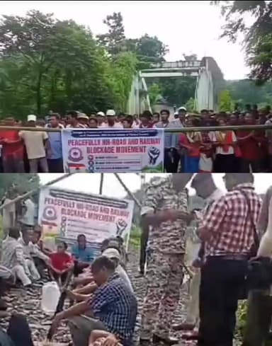 আত্মসমর্পণকারী উগ্রপন্থীর আহ্বানে ৭২ ঘন্টার ত্রিপুরা বনধ পালিত হচ্ছে। বড়মুড়া পাহাড়ে উত্তেজনা বৃদ্ধি পাচ্ছে এবং যান চলাচল বন্ধ হয়ে গেছে।