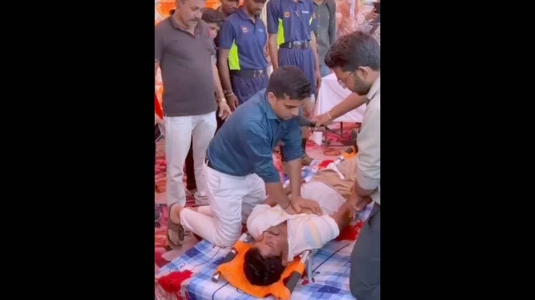 नीमच एसपी व्यास द्वारा नवाचार | जीवन संजीवनी अभियान #jawada #neemuch #CPR