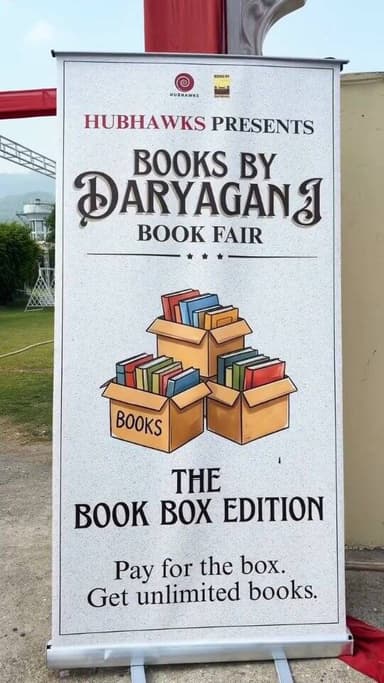 Book Lovers, Get Ready! ✨
Step into a world where every page tells a new story.
Explore lakhs of books at the Books By Daryaganj Book Fair featuring Bestsellers, Children's Books, Motivational Reads, Self-Help, Business, History, Comics, Novels and much more.
💸 Save up to 80% OFF 🎁 Exciting Giveaways 📚 Fresh Stock Arrivals 🔥 Unbeatable Book Deals
📍 Shri Ram Vatika, Haldwani 📅 10th June – 14th June
Don't miss the biggest book shopping festival in town!
#BooksByDaryaganj #BookFairHaldwani #HaldwaniEvents #BookLovers ReadersOfInstagram BookstagramIndia BookFair DiscountBooks MotivationalBooks ChildrensBooks Novels #HaldwaniOfficial ReadingCommunity
Book Fair Haldwani, Books By Daryaganj, Haldwani Events, Discount Books, Children's Books, Bestselling Books, Motivational Books, Self Help Books, Book Sale Uttarakhand, Reading Festival, Book Lovers Haldwani, Book Exhibition.