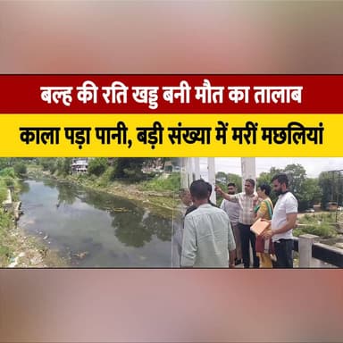बल्ह की रति खड्ड बनी म.ौ.त का तालाब
काला पड़ा पानी, बड़ी संख्या में म| रीं मछलियां
#Balh #RattiKhadd #EnvironmentalIssue #WaterPollution #PollutionAlert #FishDieOff #BreakingNews #HimachalPradesh #Ecology #NatureCrisis #RiverPollution #EnvironmentalNews #DisasterAlert #CleanWater #NewsUpdate #thesummernewshimachal
