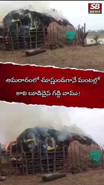 #Amararam #Pinapaka #FireAccident #BreakingNews #TelanganaNews