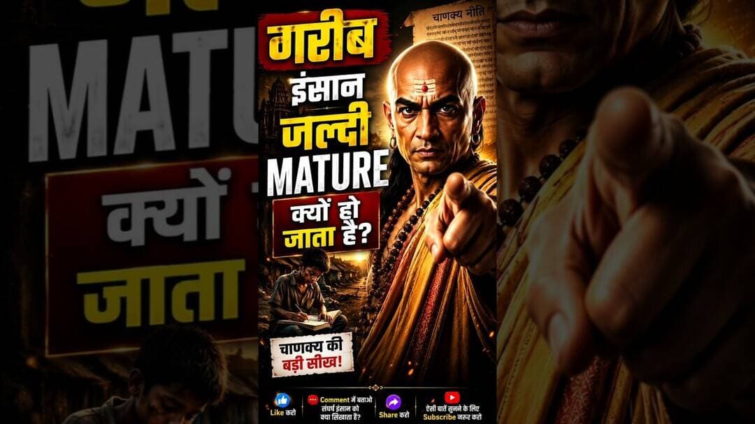 गरीब इंसान जल्दी Mature क्यों हो जाता है? #motivation #shorts #fillinspire
