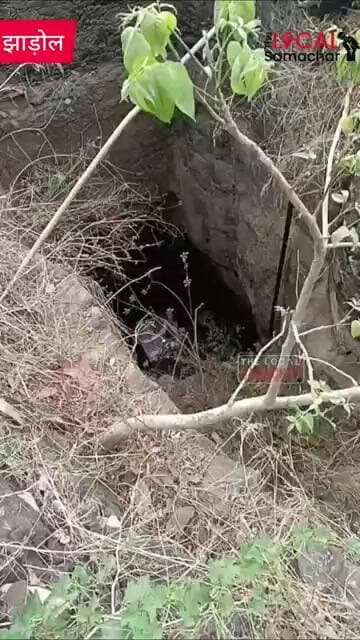 झाड़ोल गोगुंदा मार्ग पर नांदवेल में अनियंत्रित कार कुएं में गिरी