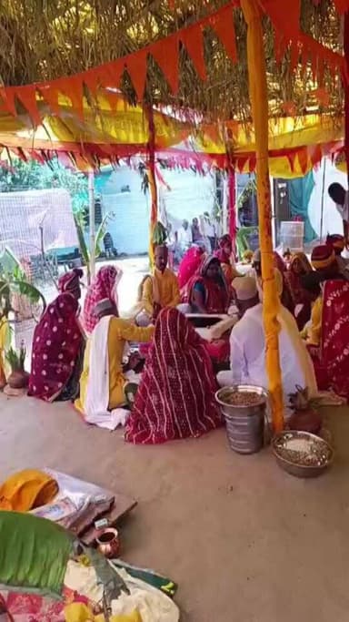 श्री शिव परिवार व भैरव महाराज व सती माता प्राण प्रतिष्ठा यज्ञ निपानिया देव
