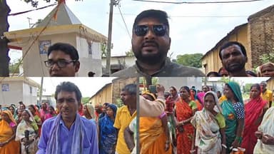 ददरी जाला पंचायत के भिखाडीह गांव में पूर्व प्रमुख भुवनेश्वर मांझी द्वारा ग्रुप बनाकर चार लाख रुपये के जमीन दिलाने का झांसा देने का आरोप है।
अब क्या सच है क्या झूठ है पूर्व प्रमुख भुनेश्वर मांझी जी से ही पता चलेगा
अध्यक्ष.: अशोक यादव
सचिन: पिंटू मंडल मुखिया ददरीजाला पंचायत के
एस यू सी आई का जिला सचिव : विष्णुदेव साह
इस बैठक में सम्मिलित हुए और निर्णय लिया गया यह सब का हक दिलाने का
#न्यू वीडियो देखने के लिए फॉलो लाइक कमेंट शेयरकरें
#nonfollowersviewers
#viralreelschallenge
#viralpost
#न्यूज़ #newpost
#BiharNews
#vairalvideo
#viralchallenge
#beautychallenge #बिहारसमाचार Part 21