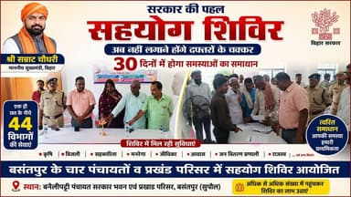 Supaul : अब नहीं लगाने होंगे दफ्तरों के चक्कर, सहयोग शिविर में 30 दिनों में होगा समस्याओं का समाधान।
#birpurnews #SupaulNews #BiharNews #bhimngar