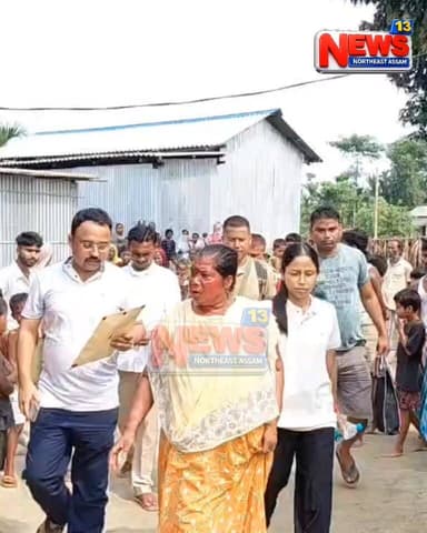 জোৰশিমুলী আৰক্ষীয়ে লেডী ড্ৰাগছ মাফিয়াক আটক কৰাৰ পিছৰ দৃশ্য এয়া।