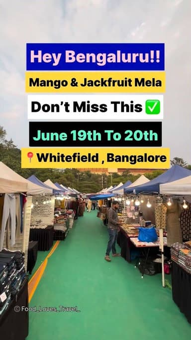 📍AECS Water Tank Ground, Whitefield
Stall Booking Contact:- 9035967583
#nammabengaluru #bangalorefoodies #whitefield #whitefieldshopping #whitefieldbangalore