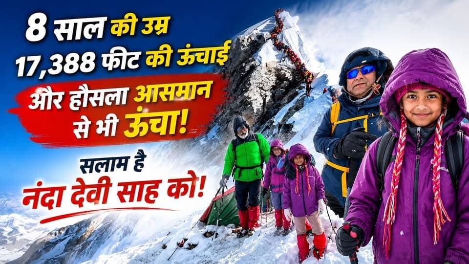 सपनों की कोई उम्र नहीं होती, ये साबित कर दिखाया उत्तराखंड की बेटी ने।
.
.
#nandadevisah
#uttarakhand
#pithoragarhnews
#MountainClimbing
#YoungAchievers
#girlpower
#inspiration
#IndiaProud
#viralnews
#LatestNews
