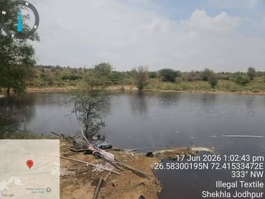 सेखाला के गोगादेवगढ़ में अवैध कपड़ा धुलाई की फैक्ट्री पर प्रशासन का बड़ा एक्शन, प्लांट-मशीनरी ध्वस्त, बिजली कनेक्शन काटा