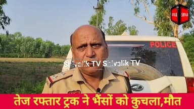 छछरौली के ताहरपुर कलां में तेज रफ्तार ट्रक ने भैंसों को कुचला,तीन की मौके पर मौत
#hr71 #Sadora #jagadhri #YNR #cmoharyana #NayabSaini #AnilVij #accident #Overspeed