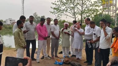 दुद्धी में चेयरमैन ने बच्चों के पार्क व ट्रैफिक पार्क का भूमि पूजन कर निर्माण कार्य का किया शुभारंभ