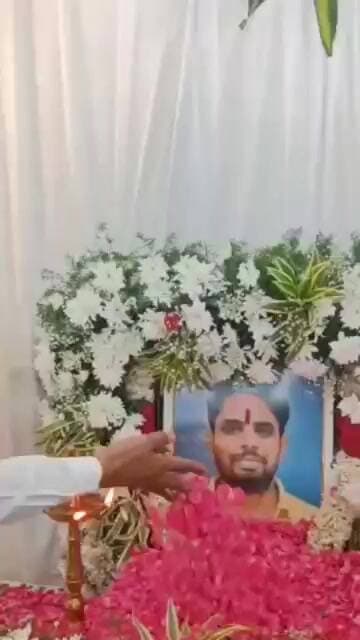 సిరిసిల్లలో చిక్కాల అశ్విన్ రావు దశదిన కర్మకు హాజరైన కేటీఆర్, హరీష్ రావు