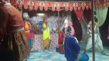 निवास राजा शंकर शाह कुंवर रघुनाथ शाह स्टेडियम में चल रही रामायण कथा/ राम लीला कथा
#निवास #मंडला #मध्यप्रदेश