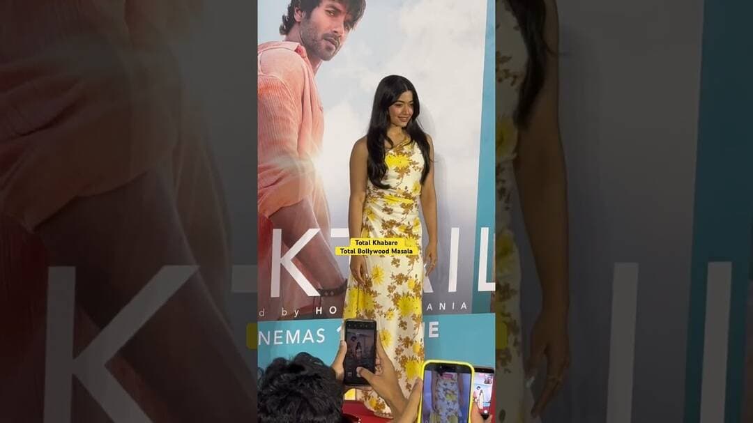 #rashmikamandanna in #delhi for #cocktail2 promotions❤️#rashmika #cocktail #cocktailmovie #bollywood