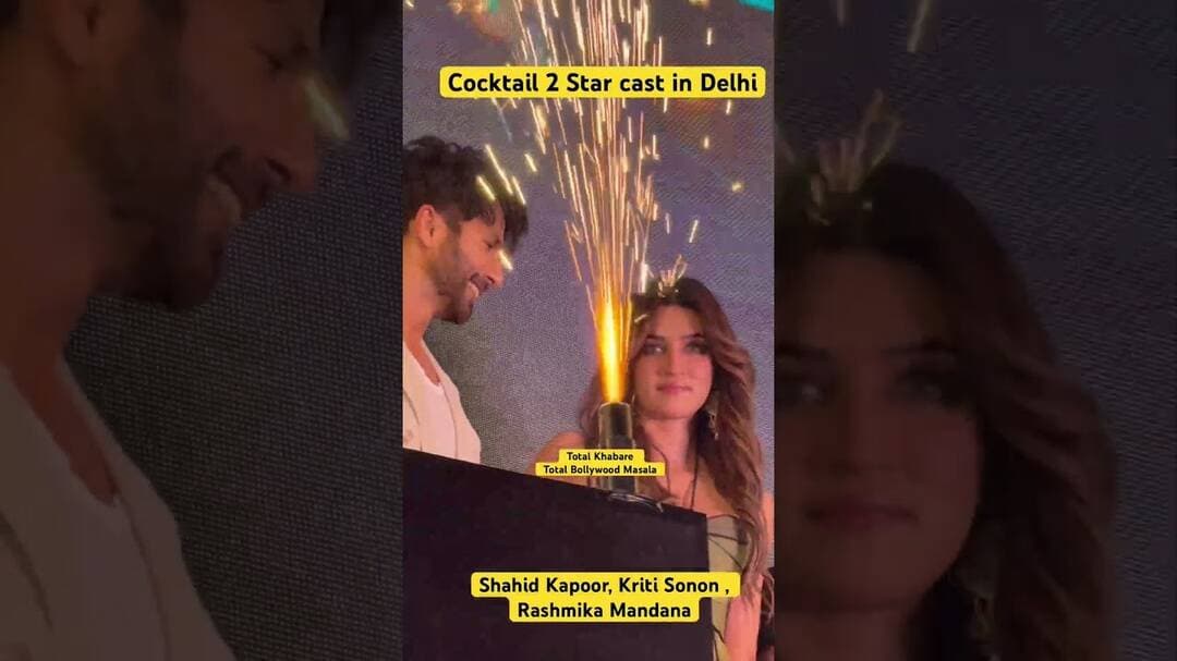 #totalkhabare #bollywood #cocktail2 #shahidkapoor #rashmikamandanna #kritisanon #pvr #delhievents