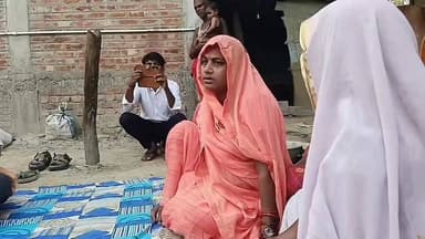 अधवारी की घटना में झूलसे राजेंद्र ठाकुर की बेटी ने बताई आंखो देखी... घर टूटने की खबर सुनने पर ससुराल से आई थी अधवारी #Benipatti