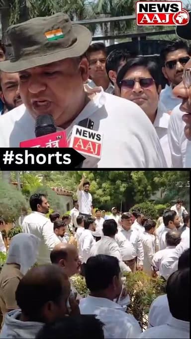 ग्रेटर नोएडा: ई-रजिस्ट्रेशन के विरोध में वकीलों और स्टांप वेंडरों का जोरदार प्रदर्शन,कई दिनों से कामकाज ठप,ऑनलाइन सिस्टम से रोजी-रोटी पर संकट #GreaterNoida #ERegistration #PropertyRegistry #LawyersProtest #StampVendors