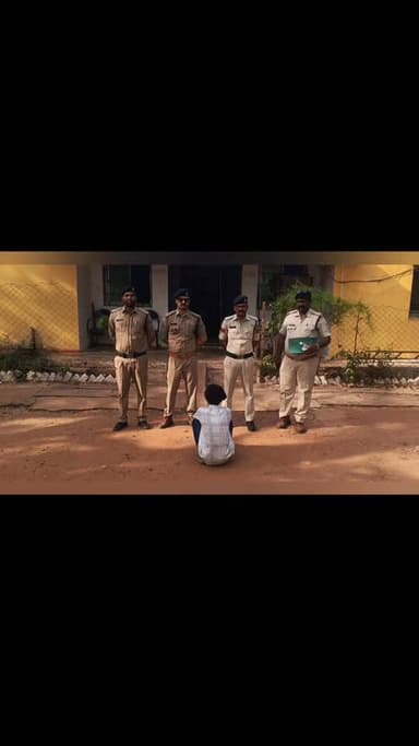 बिलहरी पुलिस की त्वरित दबिश सट्टा खिलाने वाला आरोपी गिरफ्तार पुलिस