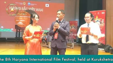 India Book of Records Film @ Japan
India Book of Records' film Vườn Tình Yêu – Prem Ki Surdhara was promoted at a promotional event in Osaka, Japan, on 14 June 2026. The film is scheduled for worldwide release on Waves OTT (Prasar Bharati, Government of India) on 24 July 2026. Promoting Indo-Vietnam Cultural Heritage, an initiative led by Prof. Dr. Chu Bao Que, the film won the Best International Film Award at the 8th Haryana International Film Festival, held at Kurukshetra University, Kurukshetra, on 25 March 2026.
#PremKiSurdhara #WavesOTT #IndiaBookOfRecords #InternationalFilm #Japan #Osaka #AwardWinningFilm #IndoVietnam #FilmPromotion