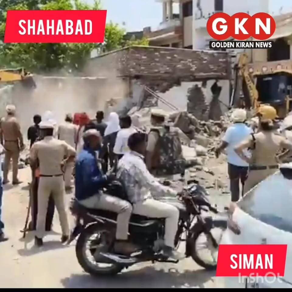 #आये शाहाबाद मारकंडा के बराडा #रोड़ से प्रशासन ने हटवाया #अतिक्रमण, भारी पुलिस बल रहा तैनात l