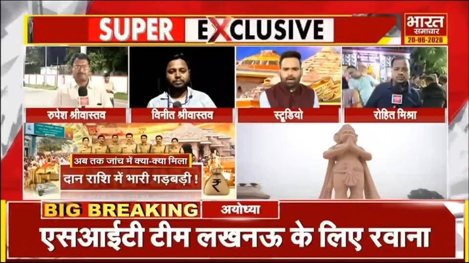 Ram Mandir में कथित दान चोरी पर अब तक क्या हुआ,SIT की जाँच में आएगा सच ?
#UPPolitics #viralcomment #राममंदिर #rammandirayodhya #raebareli